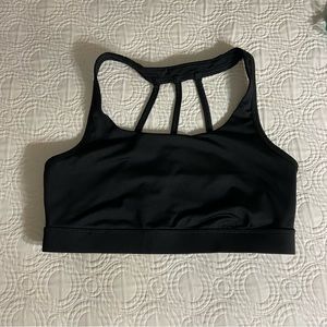 Black Reebok Sports Bra